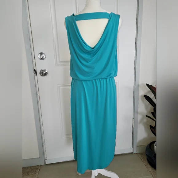 EUC Teal Dress size 10 - Picture 4 of 4